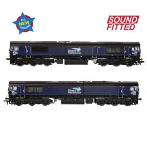 Bachmann 50-009SF OO Gauge Class 66/3 66304 DRS Compass Small Logo DCC Sound Fitted