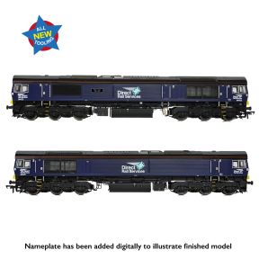 Bachmann 50-010 OO Gauge Class 66/4 66422 'Max Joule 1958-1999' DRS Compass Small Logo