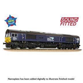 Bachmann 50-010SF OO Gauge Class 66/4 66422 'Max Joule 1958-1999' DRS Compass Small Logo DCC Sound Fitted