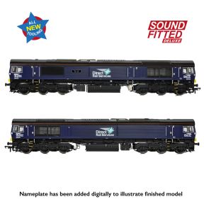 Bachmann 50-010SFX OO Gauge Class 66/4 66422 'Max Joule 1958-1999' DRS Compass Small Logo DCC Sound Fitted Deluxe