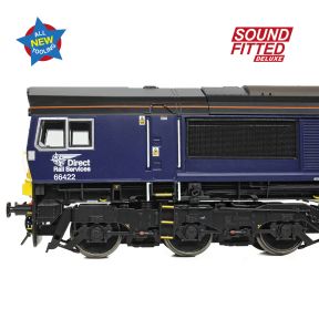 Bachmann 50-010SFX OO Gauge Class 66/4 66422 'Max Joule 1958-1999' DRS Compass Small Logo DCC Sound Fitted Deluxe
