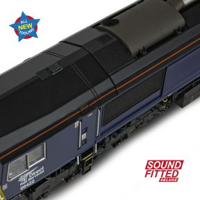 Bachmann 50-010SFX OO Gauge Class 66/4 66422 'Max Joule 1958-1999' DRS Compass Small Logo DCC Sound Fitted Deluxe