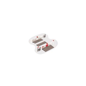 Ratio 509 OO Gauge Occupation Crossing Plastic Kit