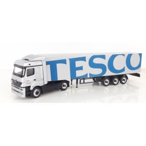 Schuco Mercedes Benz Lorry Tesco Silver