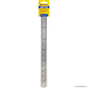 Marksman 55055C Stainless Steel 300mm Ruler