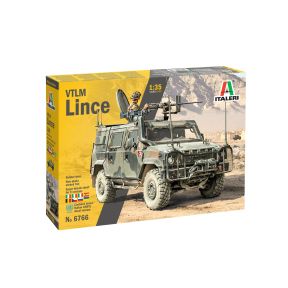 Italeri 6766 LMV Light Tactical Multirole Vehicle Lince Plastic Kit