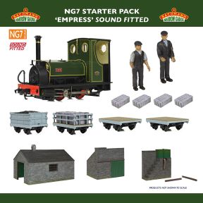 Bachmann 70-002SF NG7 Empress Starter Pack DCC Sound Fitted