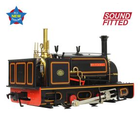 Bachmann 71-027SF NG7 Quarry Hunslet 0-4-0ST 'Margaret' Penrhyn Quarry Lined Black Early DCC Sound Fitted