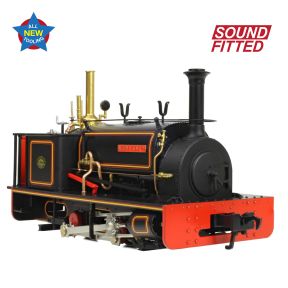 Bachmann 71-027SF NG7 Quarry Hunslet 0-4-0ST 'Margaret' Penrhyn Quarry Lined Black Early DCC Sound Fitted