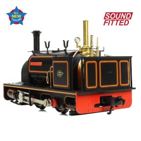 Bachmann 71-027SF NG7 Quarry Hunslet 0-4-0ST 'Margaret' Penrhyn Quarry Lined Black Early DCC Sound Fitted