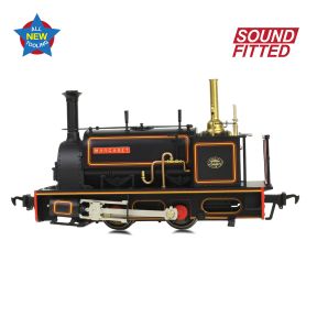 Bachmann 71-027SF NG7 Quarry Hunslet 0-4-0ST 'Margaret' Penrhyn Quarry Lined Black Early DCC Sound Fitted