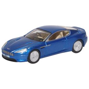 Oxford Diecast 76AMDB9003 OO Gauge Aston Martin DB9 Coupe Cobalt Blue