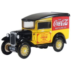 Oxford Diecast 76ASV006CC OO Gauge Austin Seven Coca Cola Van