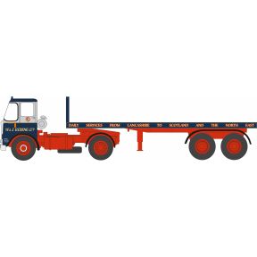 Oxford Diecast 76ATK005 OO Gauge Atkinson Borderer Flatbed Trailer W & J Riding Ltd