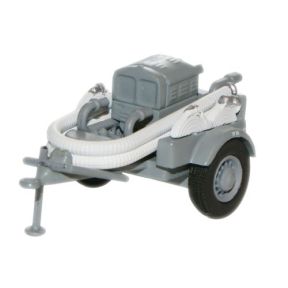 Oxford Diecast 76CCP001 OO Gauge Grey NFS Coventry Climax Pump Trailer