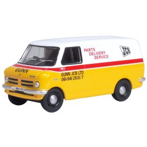 Oxford Diecast 76CFV001 OO Gauge Bedford CF Van Gunn JCB Parts Delivery Service