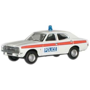 Oxford Diecast 76COR3004 OO Gauge Ford Cortina MKIII Devon & Cornwall Police