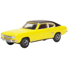 Oxford Diecast 76CP001 OO Gauge Ford Capri Mk1 Maize Yellow