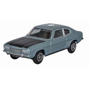 Oxford Diecast 76CP004 OO Gauge Ford Capri Mk1 Blue Mink