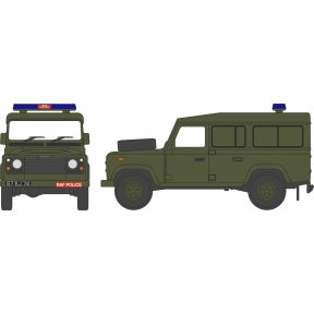 Oxford Diecast 76DEF020 OO Gauge Land Rover Defender LWB RAF Police