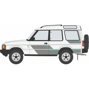 Oxford Diecast 76DS1004 OO Gauge Land Rover Discovery 1 Davos White