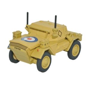 Oxford Diecast 76DSC003 OO Gauge Dingo Scout Car HQ 2nd Division El Alamein 1942