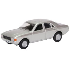 Oxford Diecast 76FC005 OO Gauge Ford Consul & Granada Astro Silver