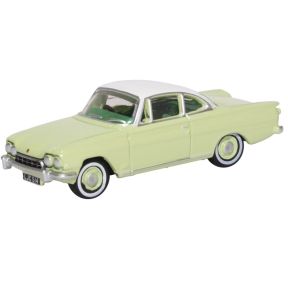 Oxford Diecast 76FCC001 OO Gauge Ford Consul Capri Lime Green And Ermine White