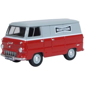 Oxford Diecast 76FDE015 OO Gauge Rediffusion Ford 400E Van