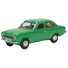 Oxford Diecast 76FE001 OO Gauge Ford Escort Mk1 Modena Green