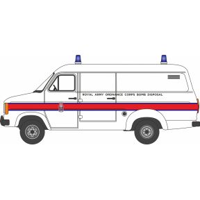 Oxford Diecast 76FT2006 OO Gauge Ford Transit MK2 RAOC Bomb Disposal