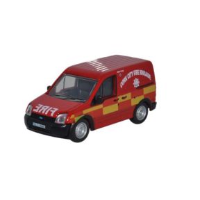 Oxford Diecast 76FTC003 OO Gauge Ford Transit Connect Avon Fire & Rescue