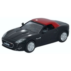 Oxford Diecast 76FTYP007 OO Gauge Jaguar F Type Ultimate Black