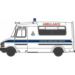 Oxford Diecast 76HAN003 OO Gauge Bedford CF Hanlon Ambulance Scottish Ambulance Service