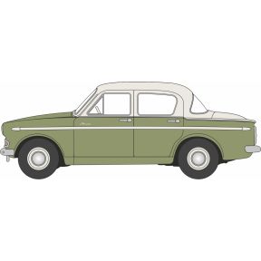 Oxford Diecast 76HM003 OO Gauge Hillman Minx MkIIIA Apple Green/Foam White