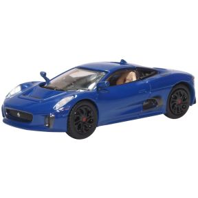 Oxford Diecast 76JCX75003 OO Gauge Jaguar CX75 Caesium Blue