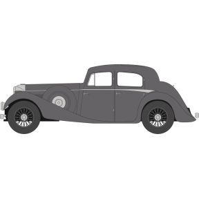 Oxford Diecast 76JSS007 OO Gauge Jaguar SS Gunmetal
