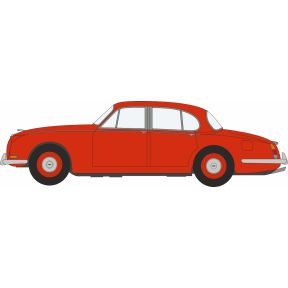 Oxford Diecast 76JST002 OO Gauge Jaguar S Type Carmen Red
