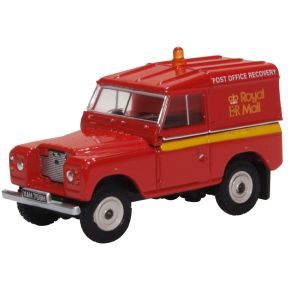 Oxford Diecast 76LR2AS002 OO Gauge Land Rover Series IIA SWB Hard Top Royal Mail