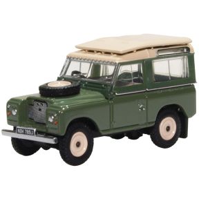 Oxford Diecast 76LR2AS003 OO Gauge Land Rover Series IIA Station Wagon Pastel Green