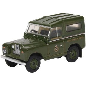 Oxford Diecast 76LR2S005 OO Gauge Land Rover Series II SWB Hard Back Civil Defence