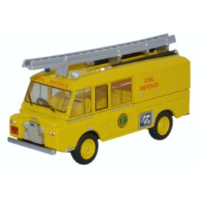 Oxford Diecast 76LRC006 OO Gauge Land Rover FT6 Civil Defence