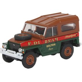 Oxford Diecast 76LRL006 OO Gauge Land Rover Lightweight Hard Top Fred Dibnah