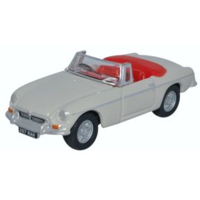 Oxford Diecast 76MGB007 OO Gauge MGB Roadster Chelsea Grey