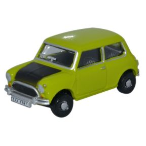 Oxford Diecast 76MN005 OO Gauge Classic Mini Lime Green