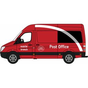 Oxford Diecast 76MSV009 OO Gauge Mercedes Sprinter Mobile Post Office