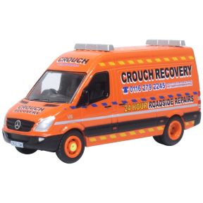 Oxford Diecast 76MSV011 OO Gauge Mercedes Sprinter Van Crouch Recovery