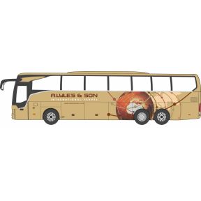 Oxford Diecast 76MT002 OO Gauge Mercedes Tourismo 3 Axle A. Lyles & Son