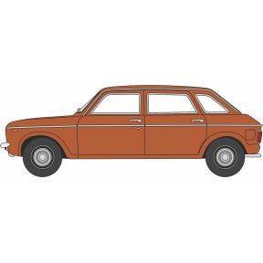 Oxford Diecast 76MX005 OO Gauge Austin Maxi Russet Brown