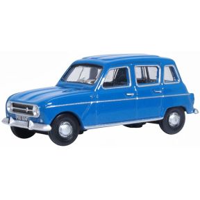 Oxford Diecast 76RN003 OO Gauge Renault 4 Blue